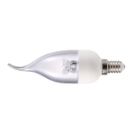 TECNOLUX - LED LAMP B FLAMME CRYSTAL E14 5W 3000°K 380LM 220° 25.000H - 1430050006FC