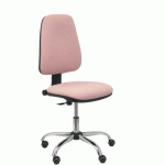 CHAISE SOCOVOS BASE CHROMÉ - ROSE - PIQUERAS Y CRESPO