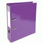 CLASSEUR A LEVIER EXACOMPTA IDERAMA - EN CARTON PELLICULE - DOS 7 CM - A4+ - VIOLET