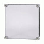 COUVERCLE EATON 40933 (L X L X H) 50 X 375 X 375 MM TRANSPARENT CONVIENT POUR SERIE CI, TAILLE DE COFFRET 375 MM