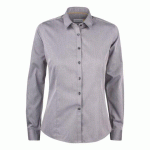 J.HARVEST & FROST YB50 TWILL WOMAN CHEMISE FEMMES GRIS - TAILLE XXXL