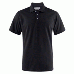 JAMES HARVEST SUNSET POLO PIQUE REGULAR FIT HOMMES NOIR - TAILLE L