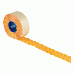 LOT DE 12 - ETIQUETTE 26 X 12 MM SATO KENDO ORANGE FLUO - ROULEAU DE 1500