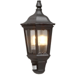 KONSTSMIDE LIGHTING - KONSTSMIDE FIRENZE LANTERNE D'EXTÉRIEUR CLASSIQUE À CAPTEUR NOIR MAT, IP43