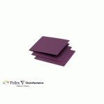 LOT DE 2 - PAQUET DE 25 CARTES PLIÉES POLLEN 110X110MM 210G/M2 - CASSIS