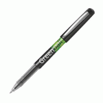 LOT DE 2 - STYLO ROLLER PILOT GREENBALL NOIR À CAPUCHON ÉCRITURE MOYENNE