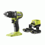 PERCEUSE VISSEUSE À PERCUSSION BRUSHLESS 18V ONE+™ + 2X2AH - RPD18BL1-2C20S RYOBI