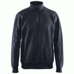 SWEAT COL CAMIONNEUR MARINE FONCÉ TAILLE XXXL - BLAKLADER