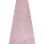 TAPIS DE COULOIR SANTA FE ROSE PÂLE 60 PLAINE COULEUR UNIE PINK 80X400 CM