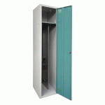 ARMOIRE SÉCHANTE IS 1 COLONNE À CLÉ TURQUOISE - MANUTAN COLLECTIVITÉS