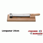 BOULANGER SUR SOCLE À  LAME CRANTÉE DE 25CM