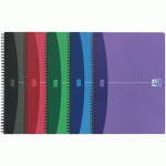 CAHIER OFFICE SPIRALE 210X297 180P 90G LIGNÉ 7MM OPAQUE - OXFORD