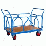 CHARIOT 2 DOSSIERS TUBE + 2 RIDELLES 500KG FIMM