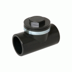 CLAPET ANTI-RETOUR PVC PRESSION 90° D50 - NICOLL - CARJ