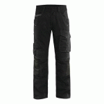 PANTALON DE TRAVAIL SERVICES STRETCH NOIR/GRIS FONCÉ TAILLE 56 - BLAKLADER