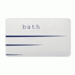 TAPIS DE BAIN - MÉMOIRE DE FORME - 45X75CM - PACCO SPIRELLA