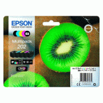 EPSON 202 PACK 5 CARTOUCHES 2NOIRES + 3 COULEURS POUR IMPRIMANTE JET D