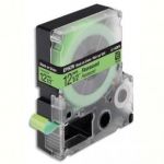 EPSON CASSETTE POUR LW-300/400/900P - LC4GBF9 FLUORESCENT NOIR SUR VERT 12/9 C53S625413