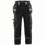 PANTALON ARTISAN RETARDANT FLAMME NOIR/GRIS TAILLE 40 - BLAKLADER