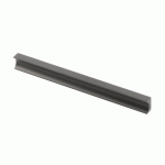 POIGNÉE DE MEUBLE FINE GROOVE - LONGUEUR 190 MM - NOIR MAT SYNERCIA