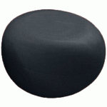 POUF GALET DE PAUL Ø 70 CM ANTHRACITE RAL 7016 - QUI EST PAUL