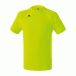 T-SHIRT - ERIMA - PERFORMANCE ENFANT JAUNE FLUO