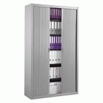 ARMOIRE À RIDEAUX DÉMONTABLES DÉCOR 220 X 100 CM CORPS ALUMINIUM