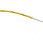 FIL ÉLECTRIQUE RS PRO BS4808 0,5 MM² 20 AWG, 1 KV C.A., PVC VERT/JAUNE, 100M ( PRIX POUR BOBINE DE 100 )