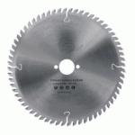 LAME CIRCULAIRE CARBURE PANNEAUX MELAMINE/AGGLO - DIAMÈTRE 220MM - ALÉSAGE 30MM - 64 DENTS POSITIVES - EP 3,2/2,2 - RBD ONCI