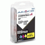 PACK CARTOUCHES OWA COMPATIBLES HP 932XL ET 933XL 4 COULEURS POUR IMPRIMANTE JET D