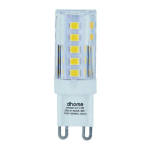 DHOME - AMPOULE LED CAPSULE G9 3000K 350LM - 3.5 WATTS