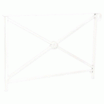 BARRIÈRE HÉRITAGE ROSACE 1.50 M SIMPLE CROSSE - BLANC 9010 - PROCITY