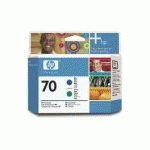 HP - 70 - C9408A - TÊTE D'IMPRESSION - BLEUE ET VERT - PRODUIT D'ORIGINE