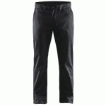 PANTALON DE TRAVAIL CHINO STRETCH 2D NOIR TAILLE 48C - BLAKLADER