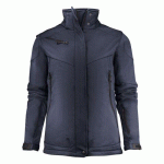 PRINTER ESSENTIALS SKELETON VESTE SOFTSHELL FEMMES MARINE - TAILLE XXXL