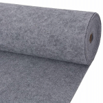 TAPIS STRIÉ POUR EXPOSITION 1,2X20 M GRIS