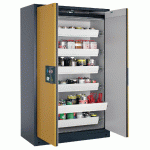 ARMOIRE SÉCURITÉ Q-PEGASUS-90 Q90.195.120.WDAC GRIS/JAUNE - MANUTAN COLLECTIVITÉS