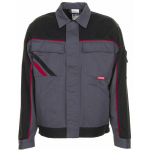 BLOUSON HOMMES HIGHLINE ARDOISE/NOIR/ROUGE TAILLE 57 - GRAU