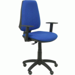 CHAISE ELCHE CP BRAS RÉGLABLE ROUE PARQUET - BLEU