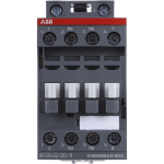 ABB - CONTACTEUR SÉRIE AF09, 4 PÔLES , 2 N/O + 2 N/F, 25 A, 24 V (C.A./C.C.), 4 KW ( PRIX POUR 1 )