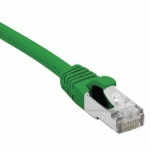 CORDON RJ45 CATÉGORIE 6 F/UTP LSOH SNAGLESS VERT - 5 M - CUC