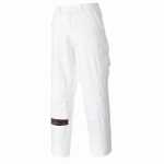 PORTWEST S817 PANTALON PEINTRE BLANC TALL - TAILLE XS - LONG