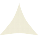 VIDAXL - VOILE D'OMBRAGE 160 G/M CR�ME 5X6X6 M PEHD