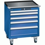 ARMOIRE BLEU SÉCU. 564X572X723 AVEC 5 TIR. 75KG _ 78.491.100 - LISTA