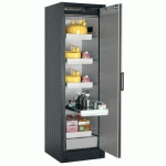 ARMOIRE SÉCURITÉ Q-PEGASUS-90 Q90.195.060.WDACR GRIS/GRIS - ASECOS