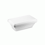BOÎTE À GLACES SUMMERBOX + COUVERCLE 500 ML PS BLANC (VENDU PAR 96)