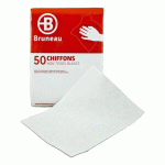 CHIFFON BLANC DOUX BRUNEAU - PAQUET DE 50