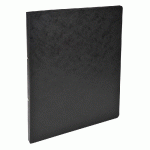 CLASSEUR 2 ANNEAUX 15MM CARTE LUSTRÉE - A4 - NOIR - LOT DE 10