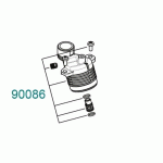 CORPS PANNEAUX DE DOUCHE - COLLECTIVITÉ - POUR DL 400 SE PRESTO