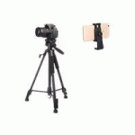 DLH TREPIED AVEC ROTULE 1.4M POUR APPAREIL PHOTO, CAMERA ET SMARTPHONE